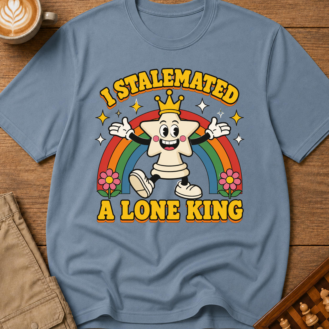 Stalemated a Lone King T-Shirt