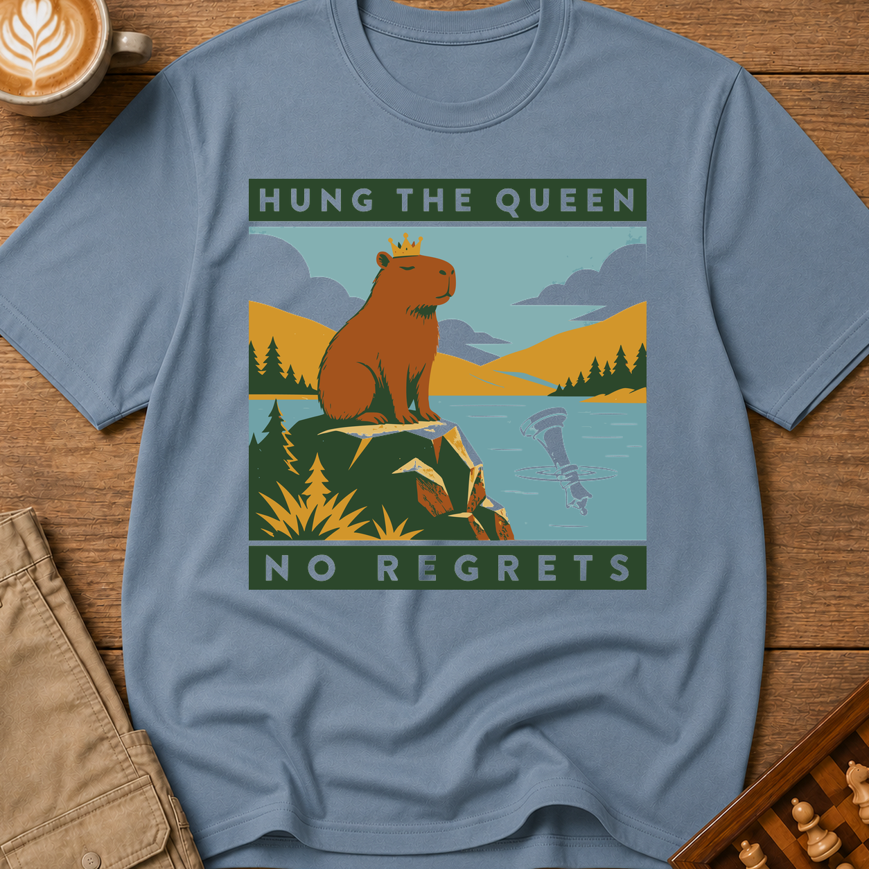 Hung The Queen No Regrets T-Shirt