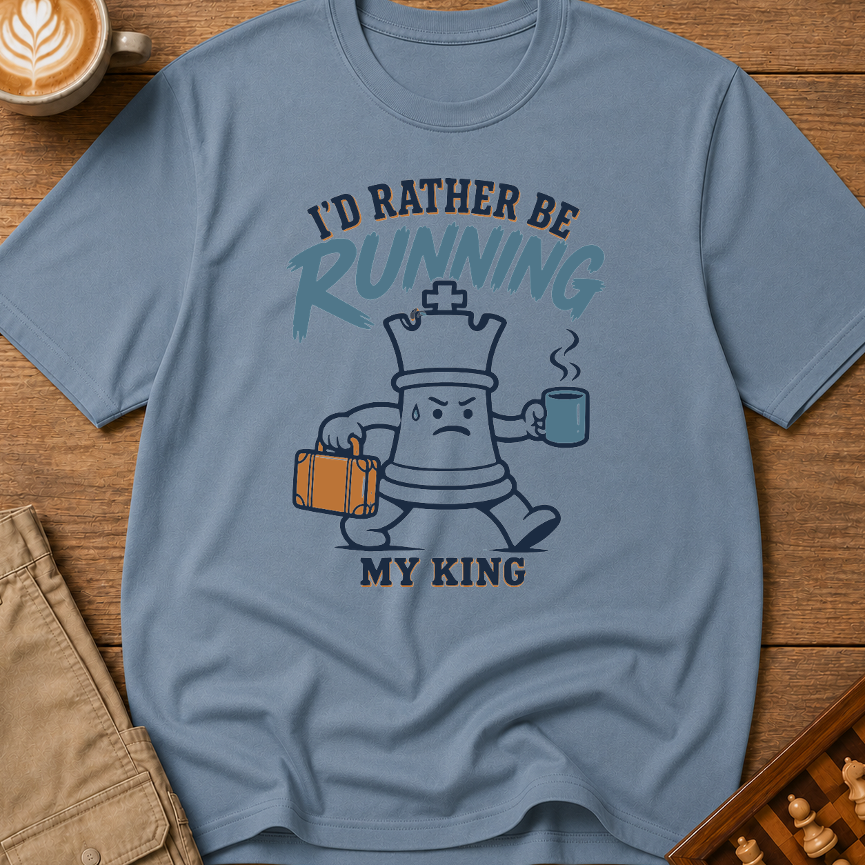 Rather Be Running My King T-Shirt