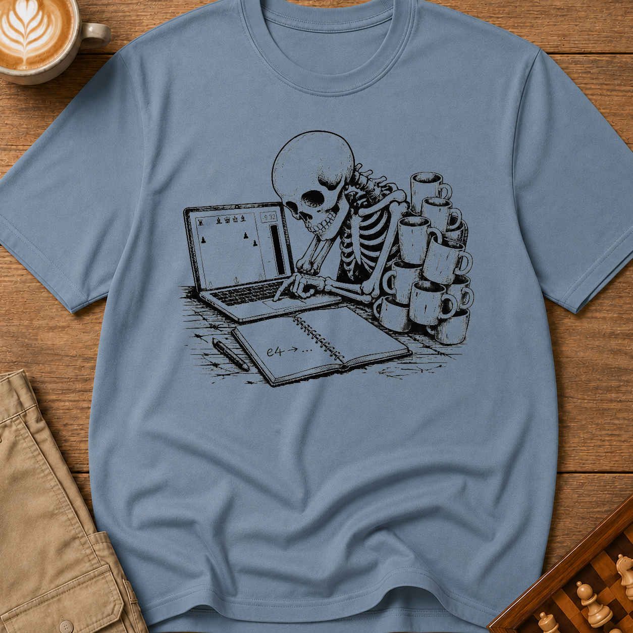 Caffeine And Checkmate T-Shirt
