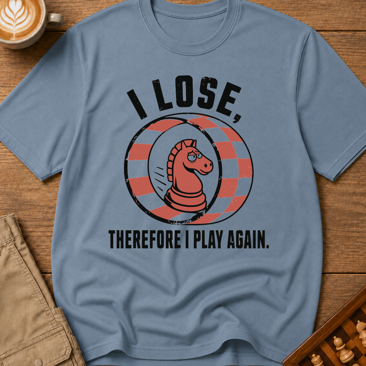 I Lose Therefore I Play Again T-Shirt