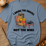 I Bring The Snacks Not The Wins T-Shirt