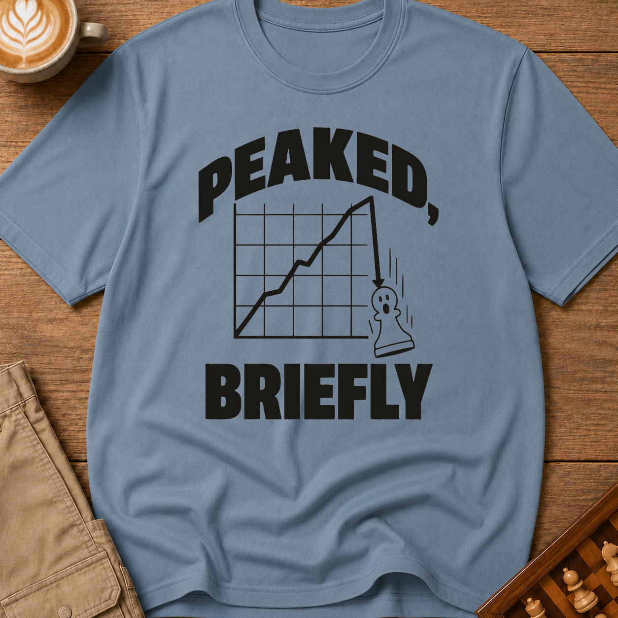 Peaked Briefly T-Shirt