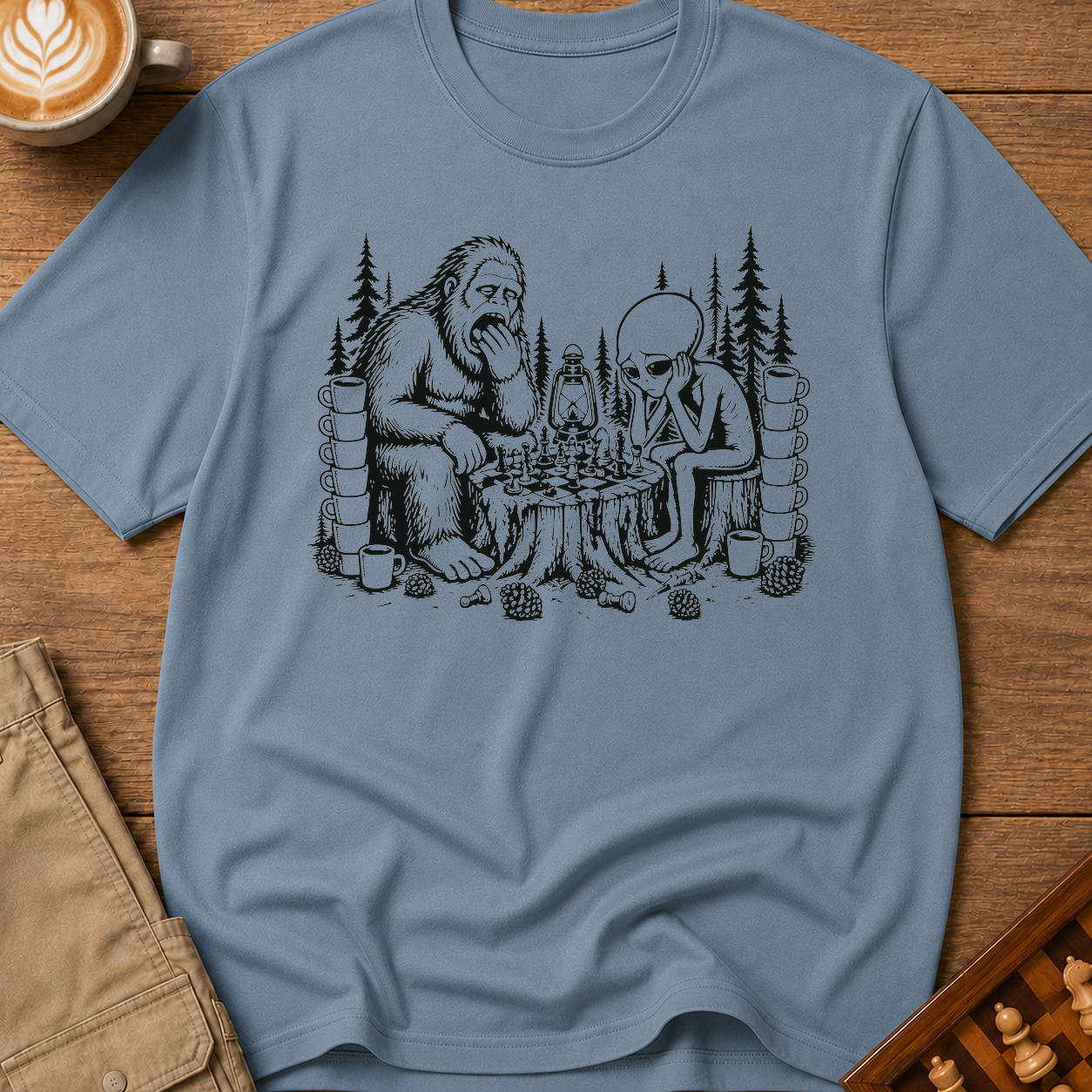 Cryptid Chess Club T-Shirt