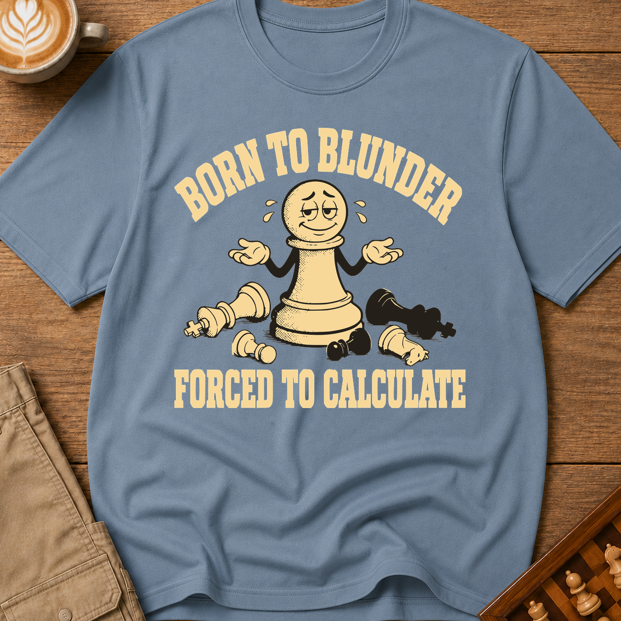 Born to Blunder Forced to Calculate T-Shirt