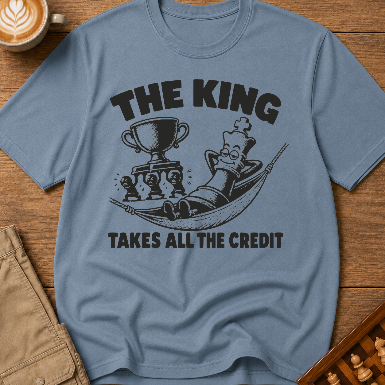 The King Takes All The Credit T-Shirt