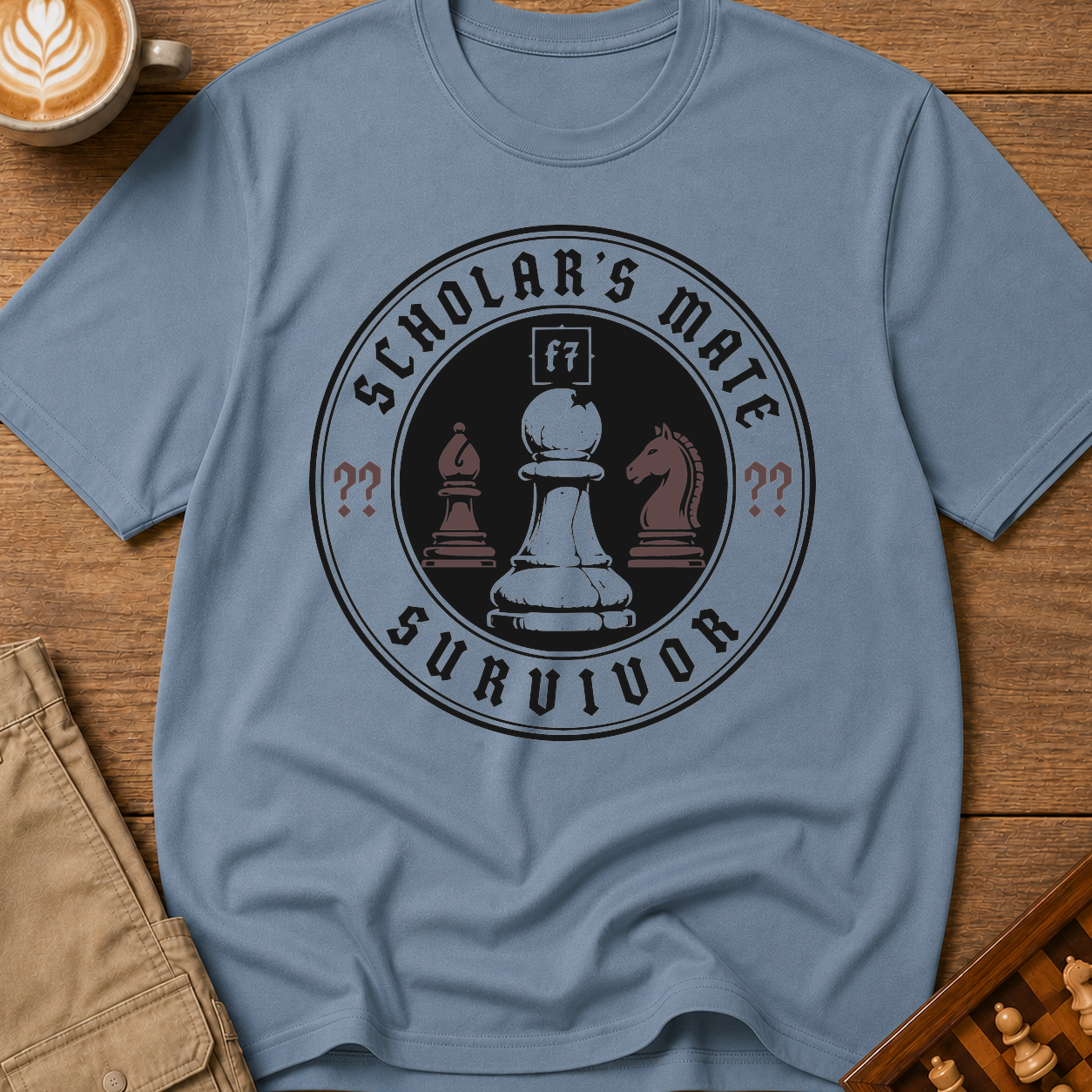 Scholars Mate Survivor T-Shirt