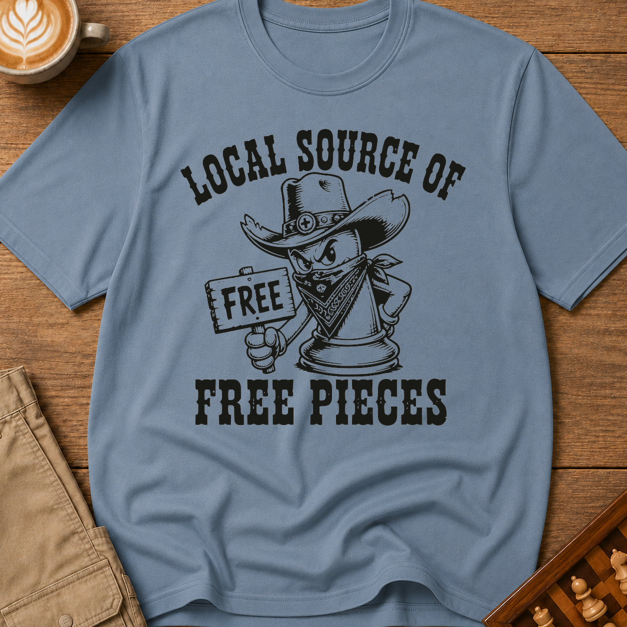 Local Source Of Free Pieces T-Shirt
