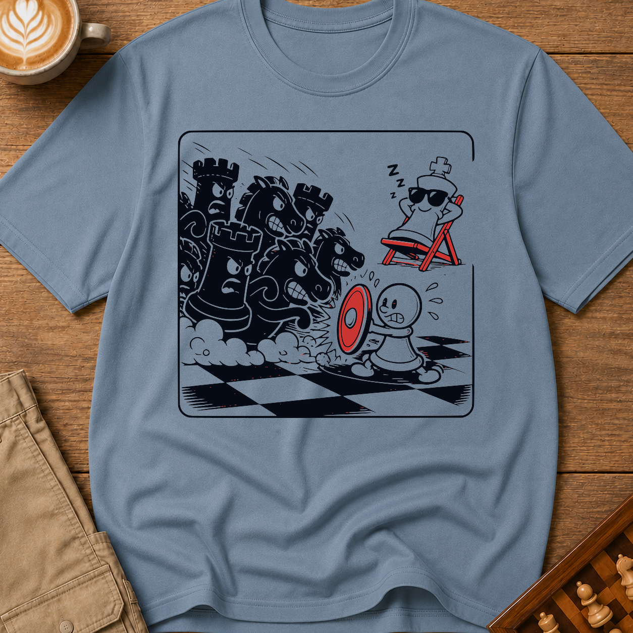 King Asleep As Pieces Flee T-Shirt
