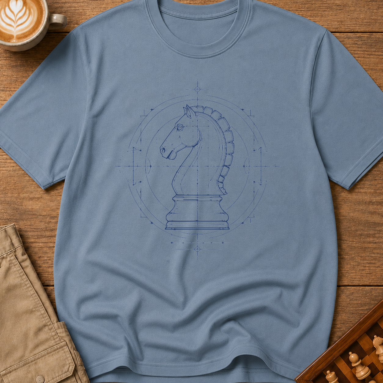 Knight Blueprint T-Shirt