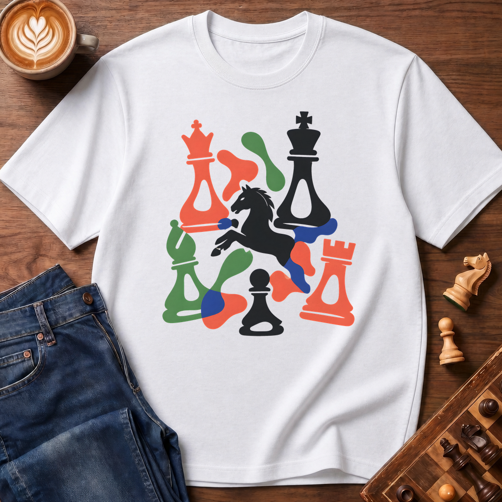 Cutout Chess Garden T-Shirt