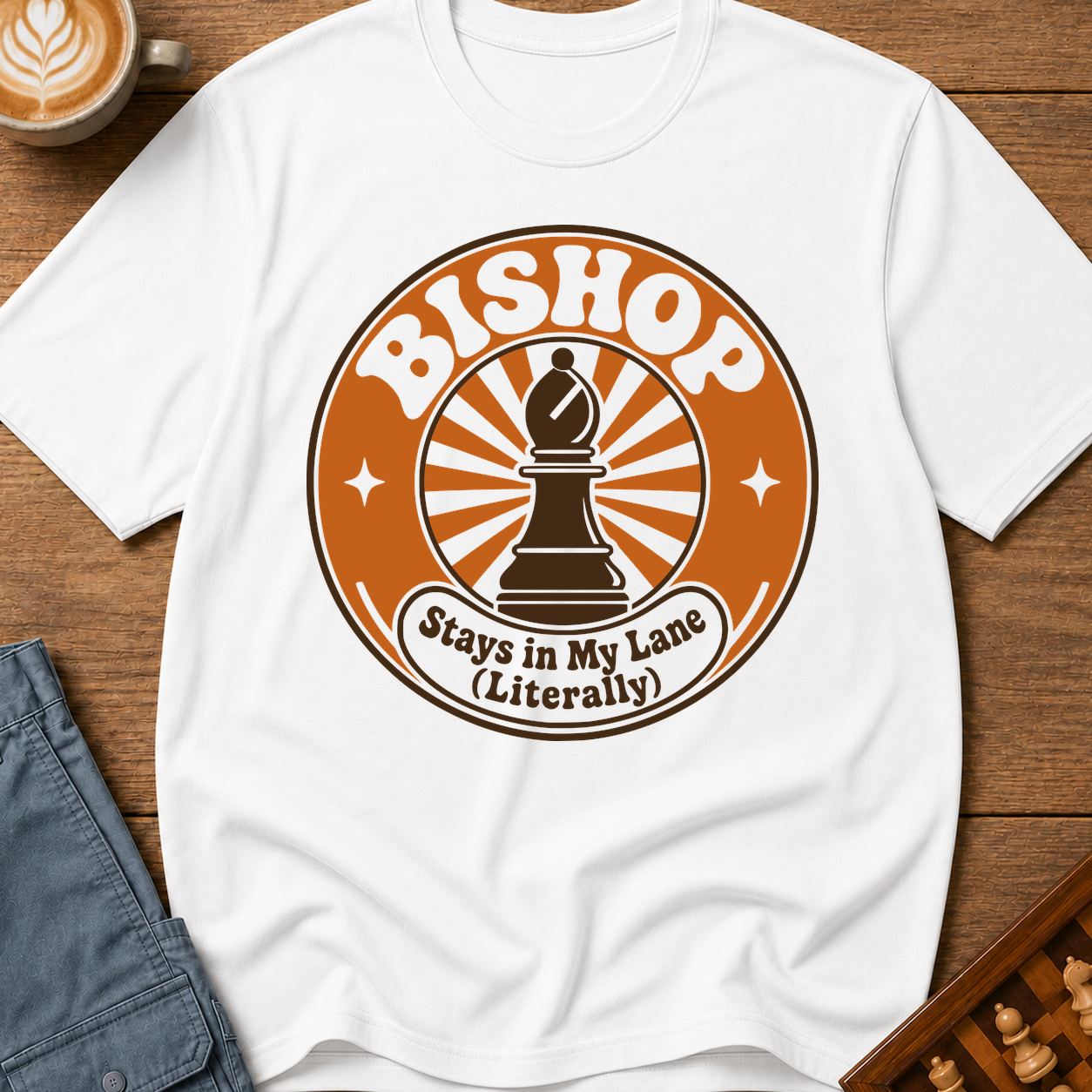 Bishop Stays in My Lane T-Shirt