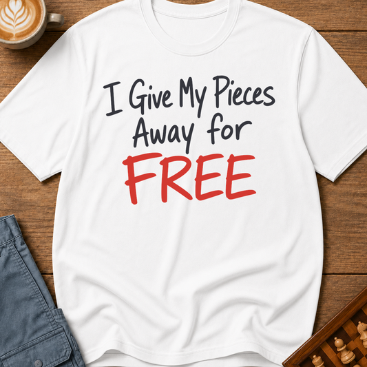 I Give My Pieces Away Free T-Shirt