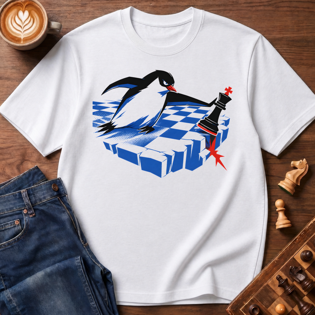 Penguin On Thin Ice T-Shirt