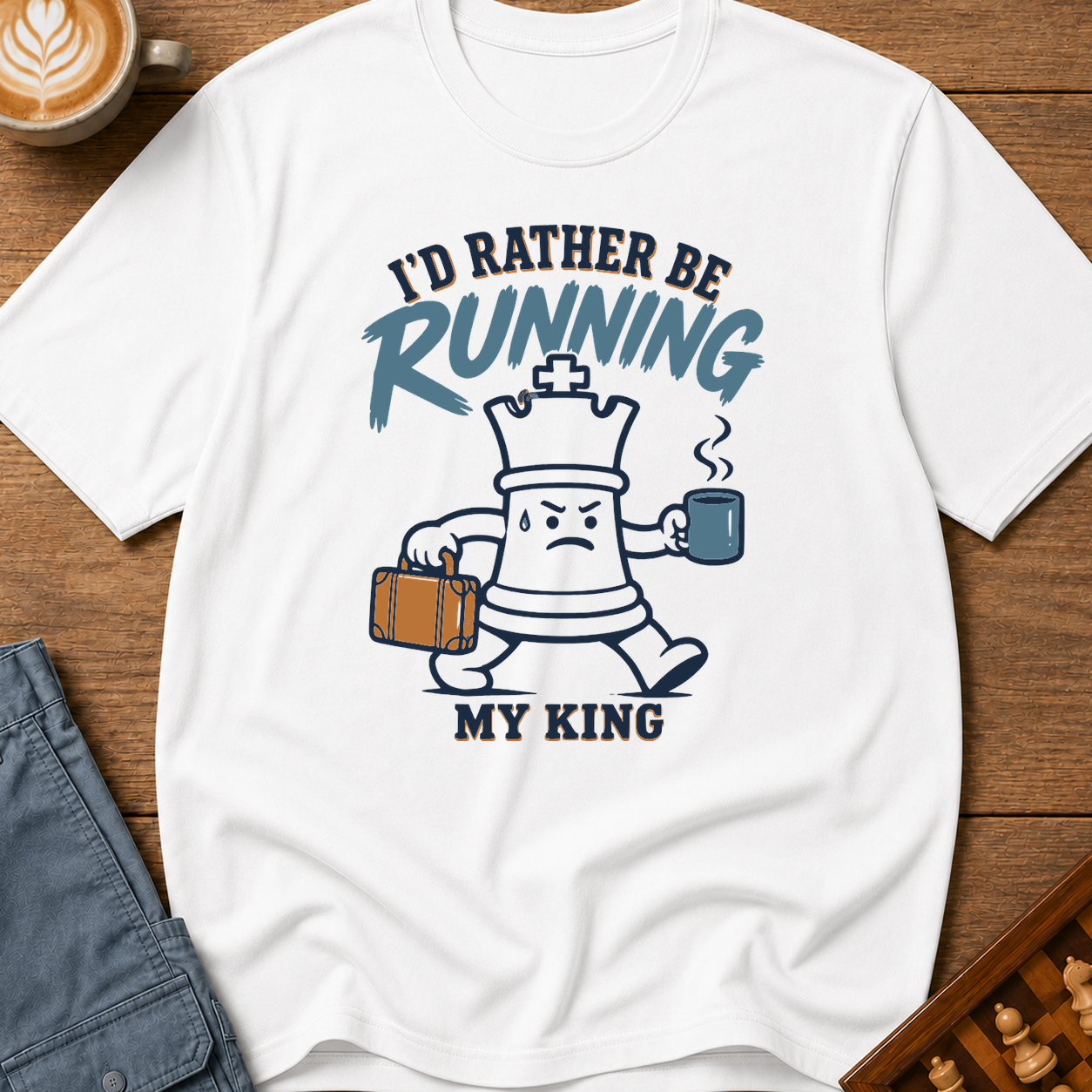 Rather Be Running My King T-Shirt
