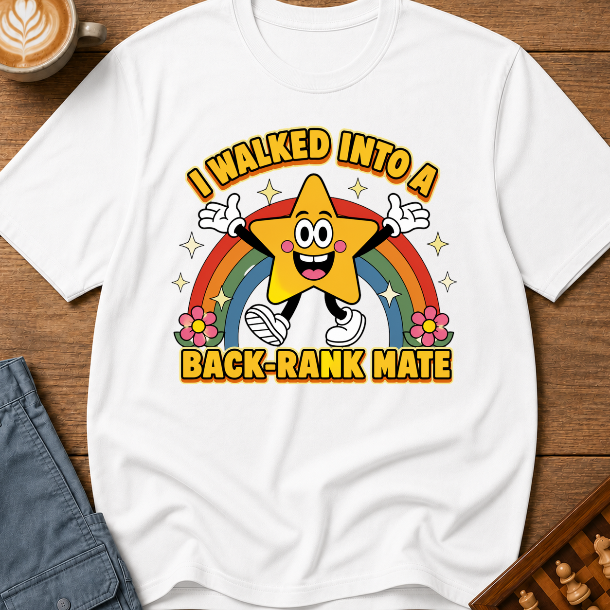Walked Into a Back-Rank Mate T-Shirt