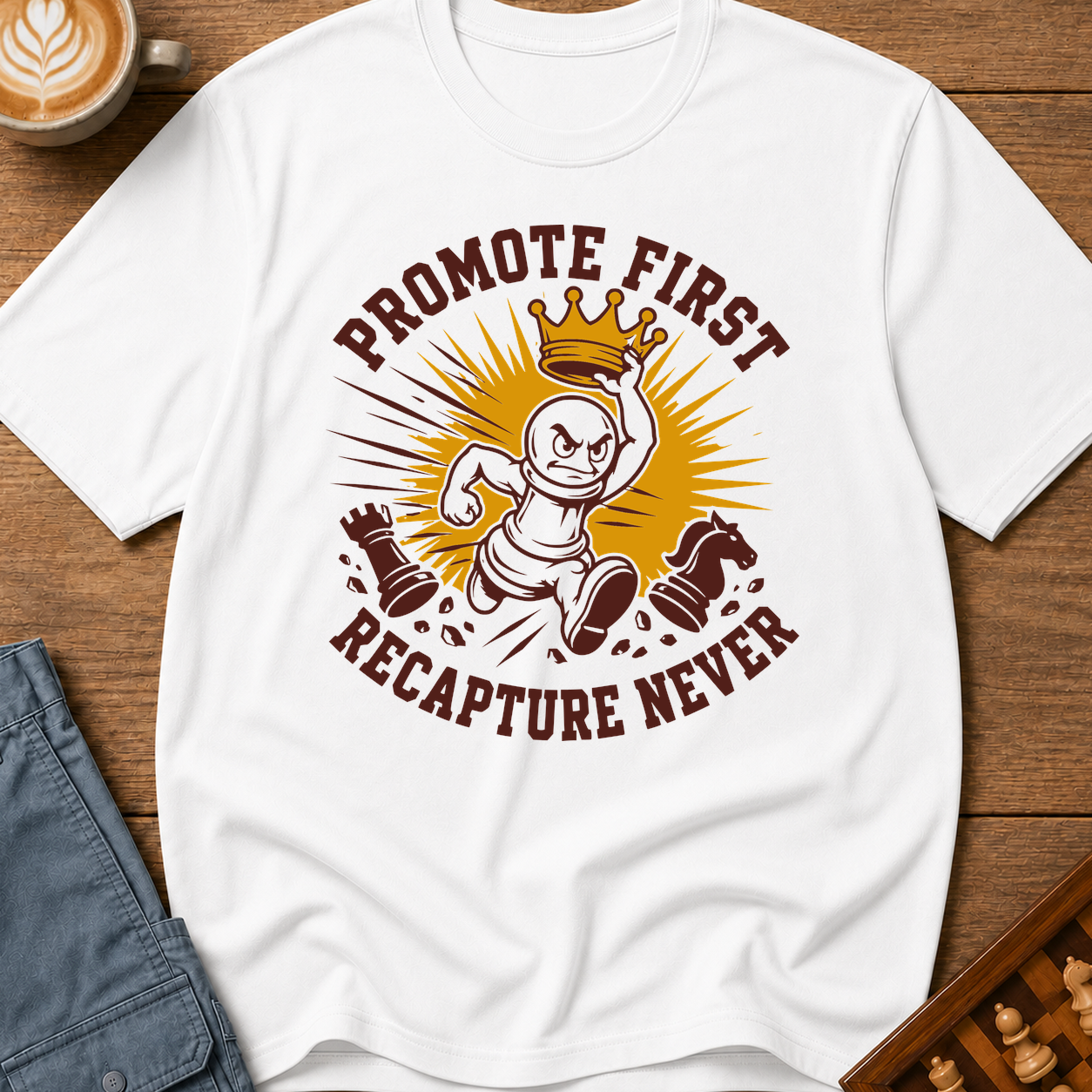 Promote First Recapture Never T-Shirt