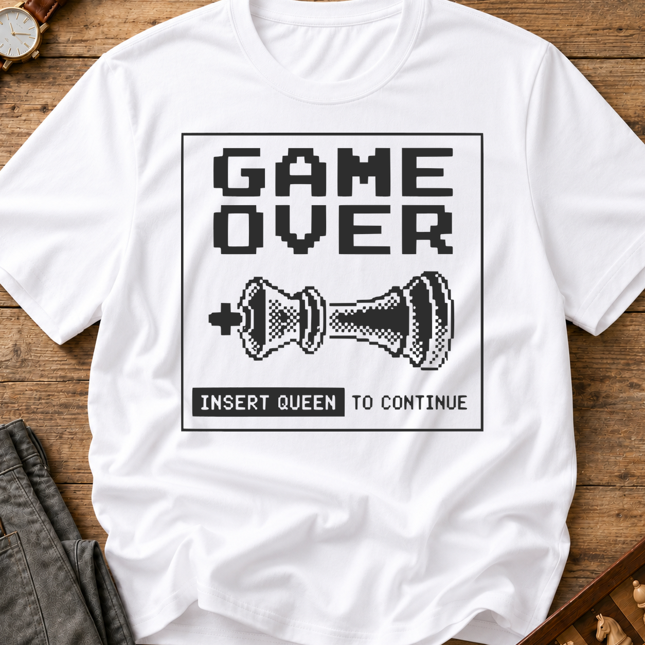Insert Queen To Continue T-Shirt