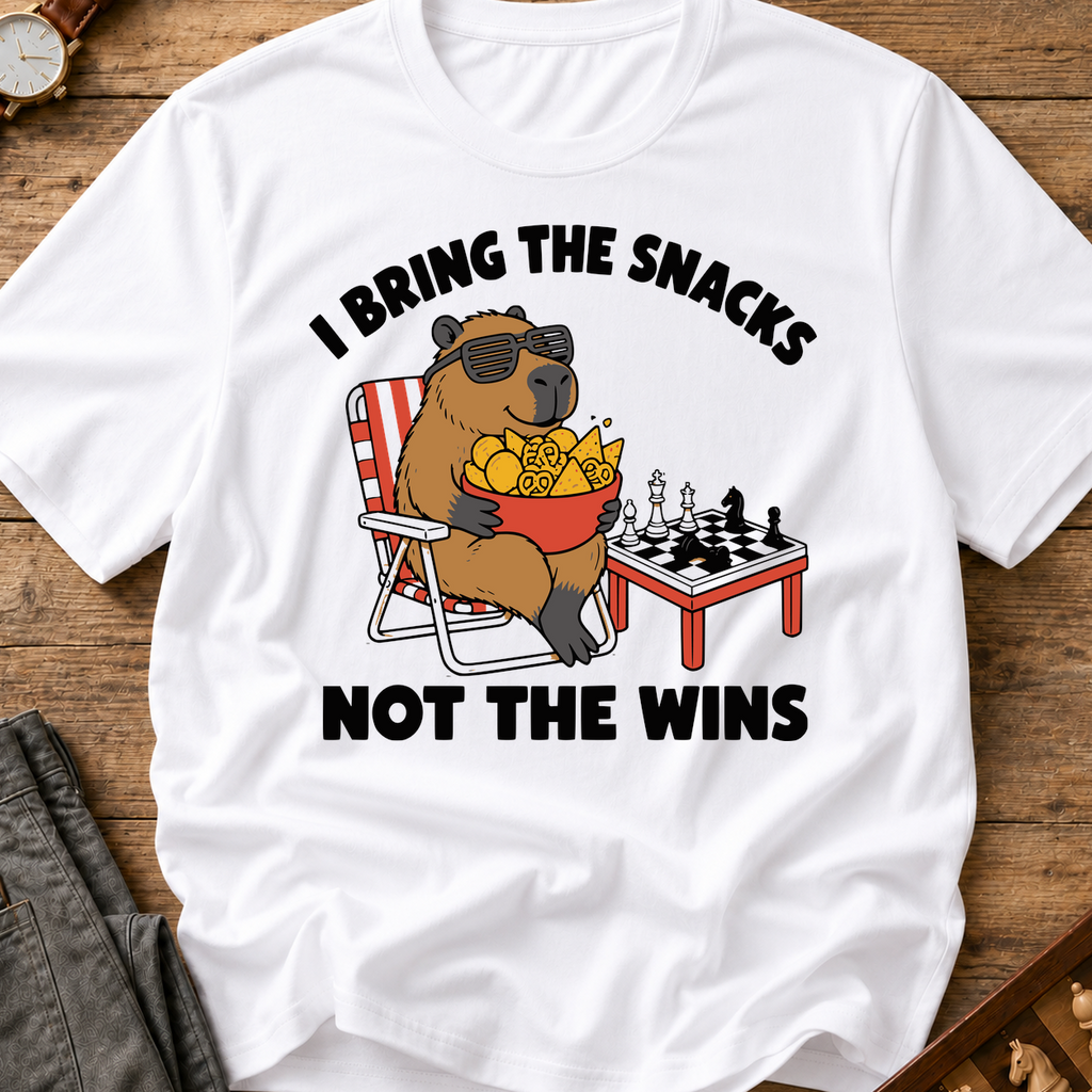 I Bring The Snacks Not The Wins T-Shirt