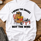 I Bring The Snacks Not The Wins T-Shirt