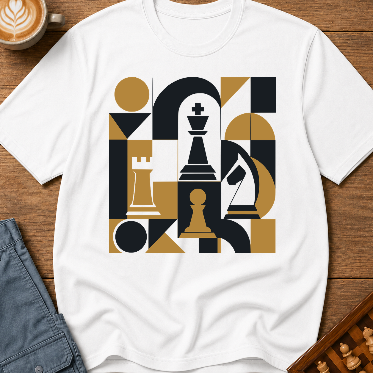 Bauhaus Chess T-Shirt