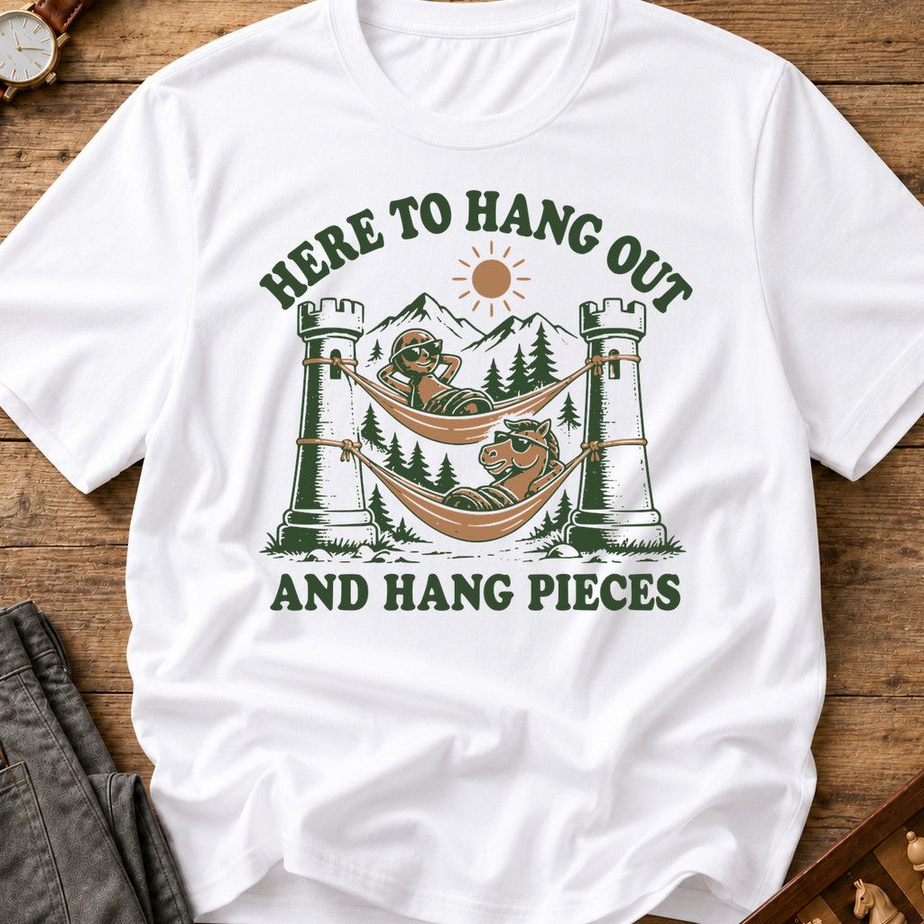 Here To Hang Out And Hang Pieces T-Shirt