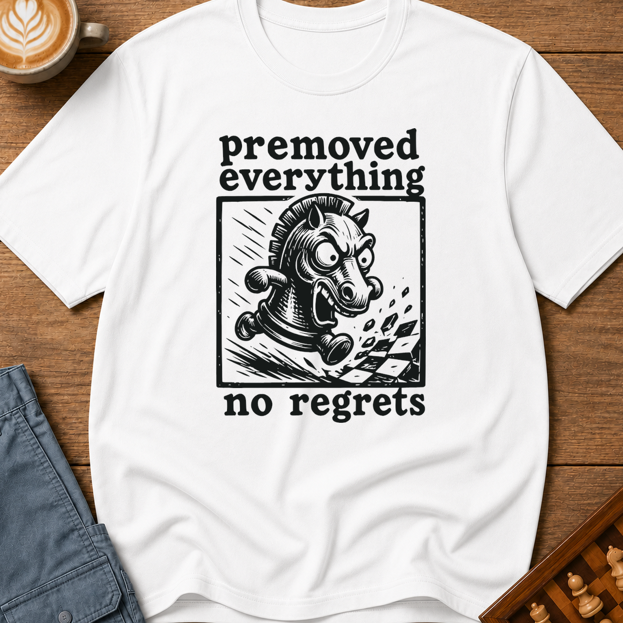 Premoved Everything No Regrets T-Shirt