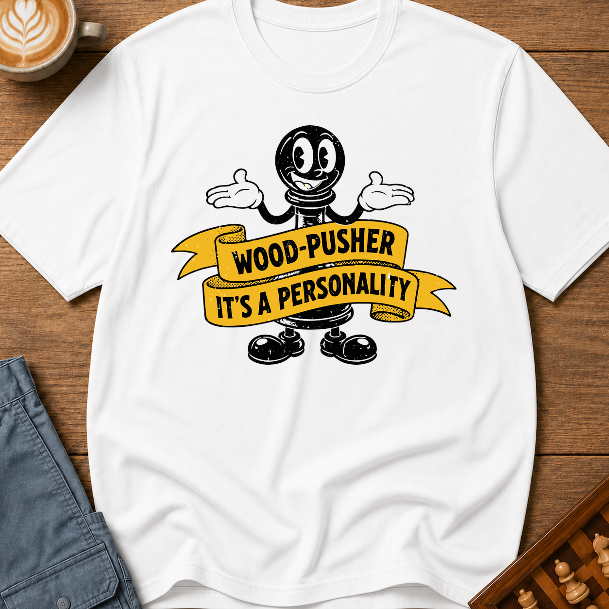 Wood-Pusher It's A Personality T-Shirt