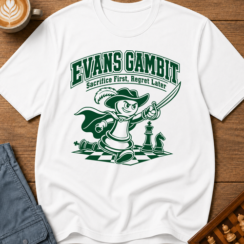 Evans Gambit Musketeer T-Shirt