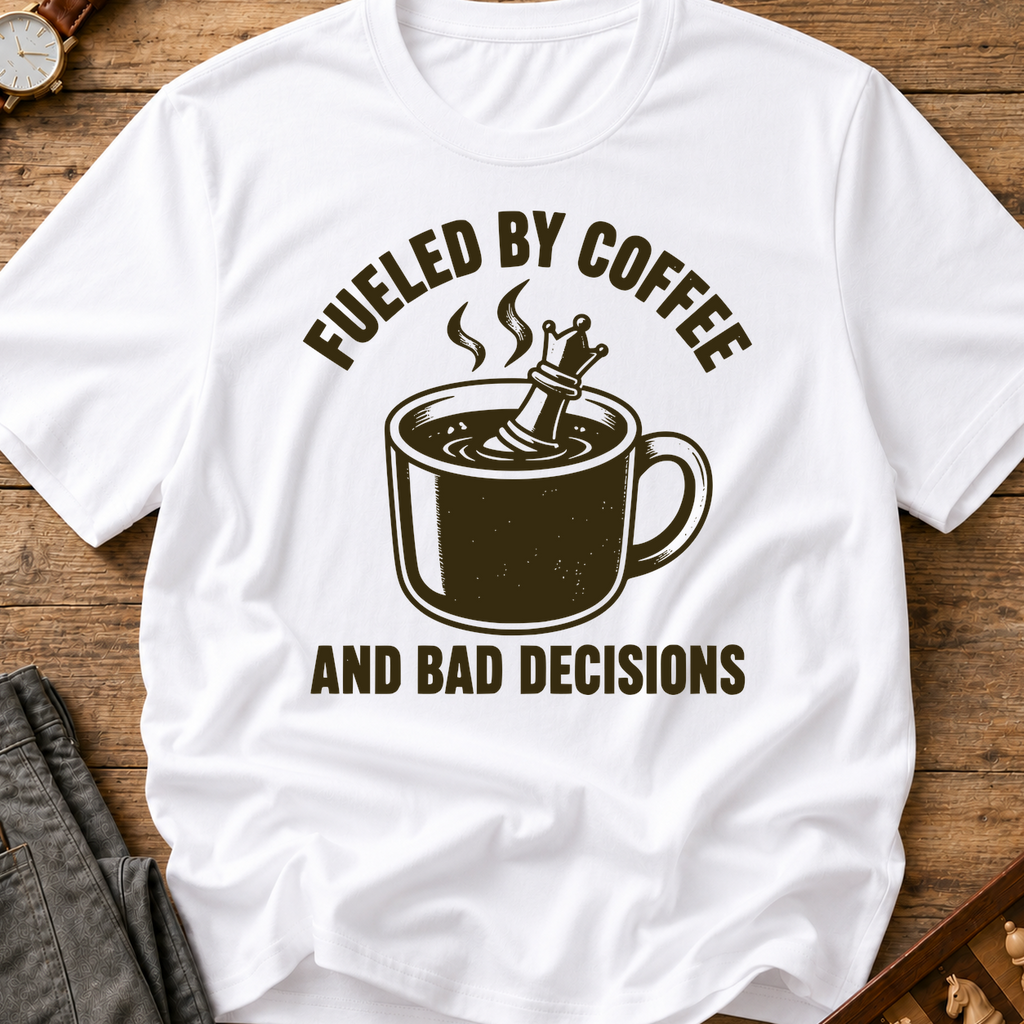 Fueled By Coffee And Bad Decisions T-Shirt