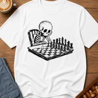 Skeleton At The Board T-Shirt