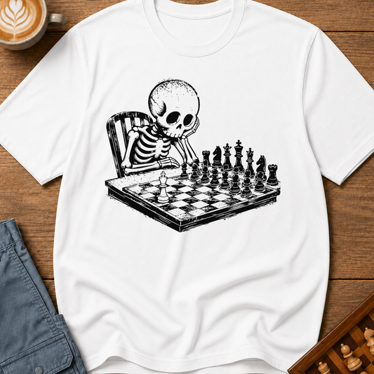 Skeleton At The Board T-Shirt