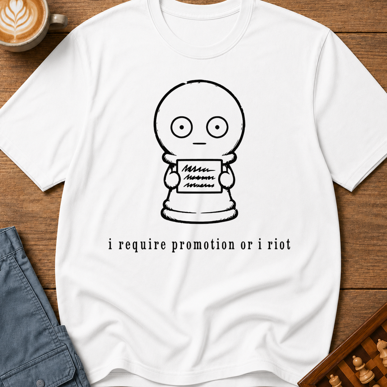 Promotion or I Riot T-Shirt