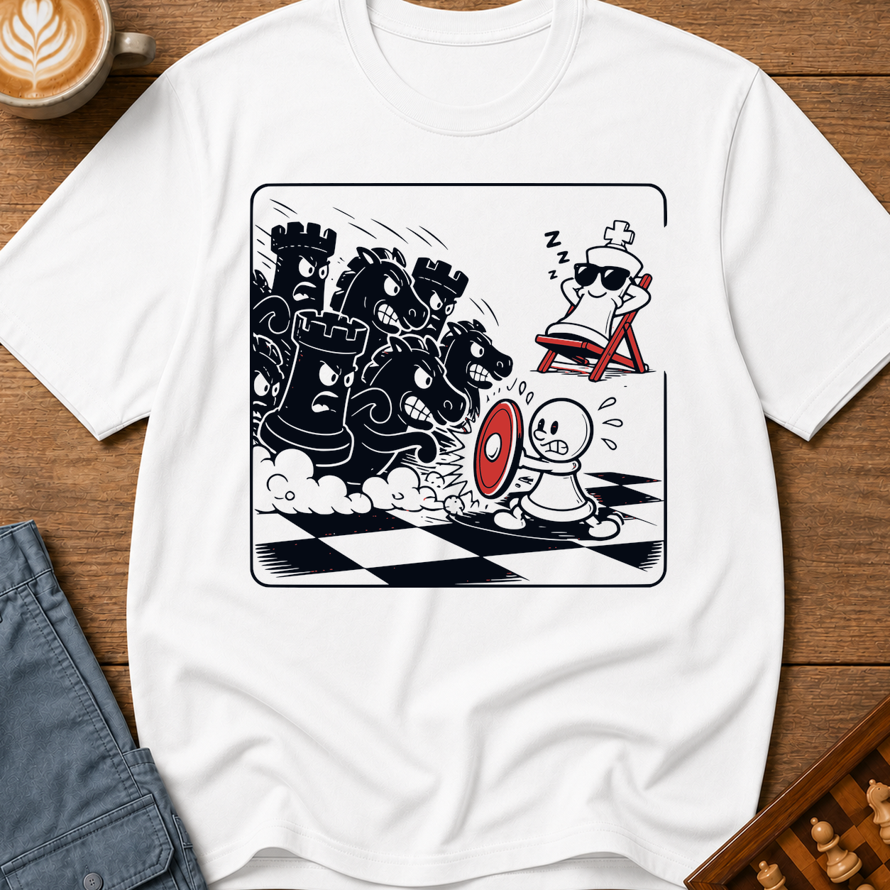King Asleep As Pieces Flee T-Shirt