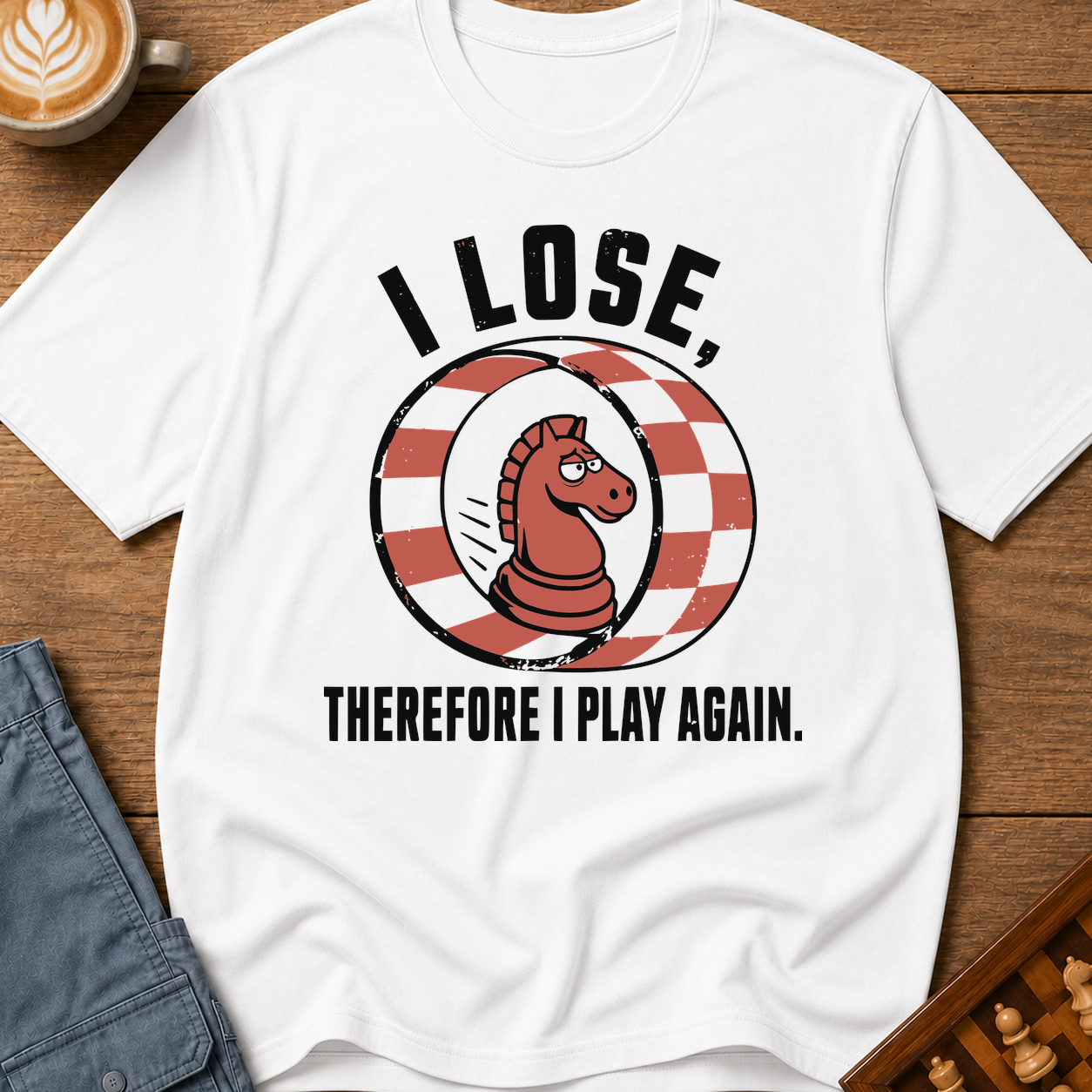 I Lose Therefore I Play Again T-Shirt