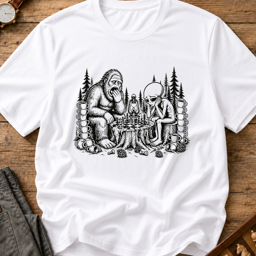 Cryptid Chess Club T-Shirt