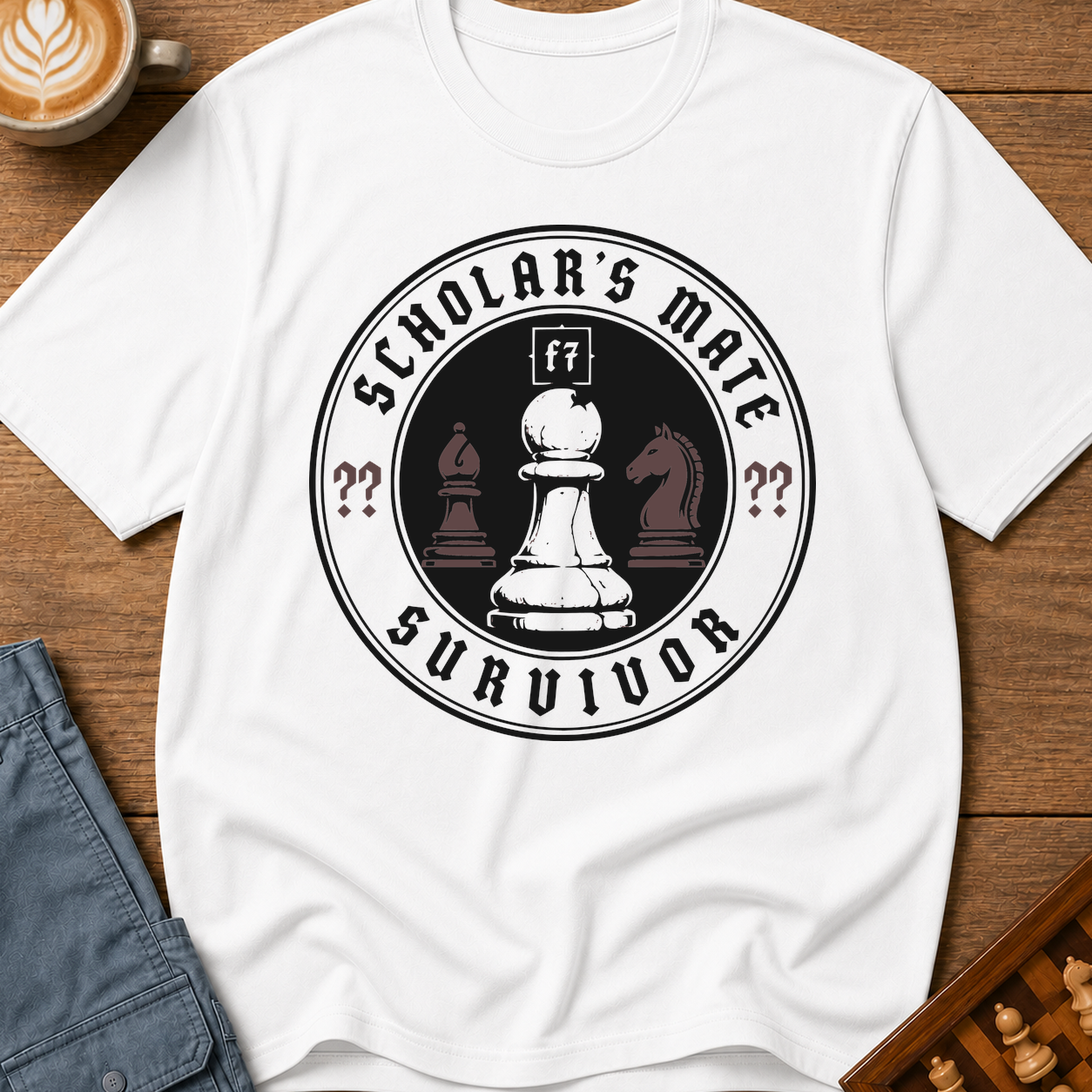 Scholars Mate Survivor T-Shirt