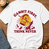 Gambit First Think Never T-Shirt