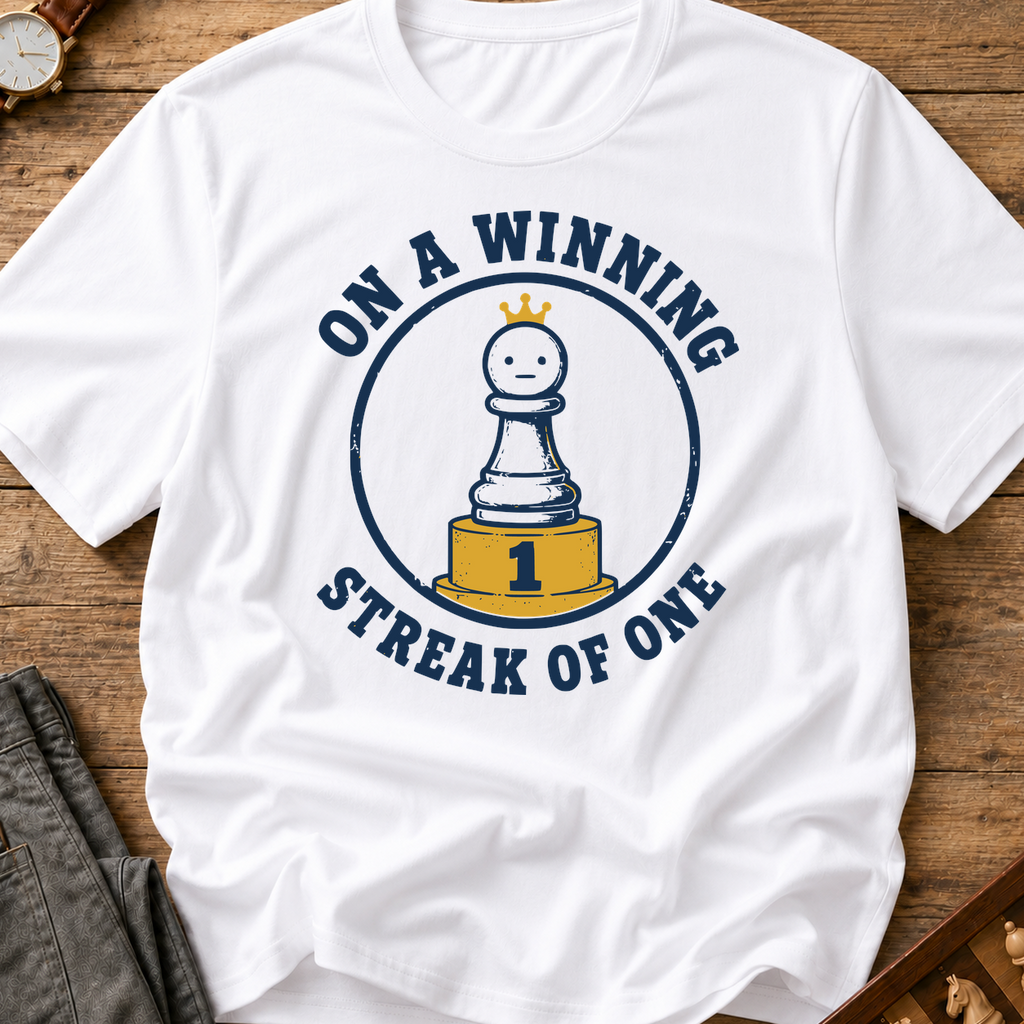 On A Winning Streak Of One T-Shirt