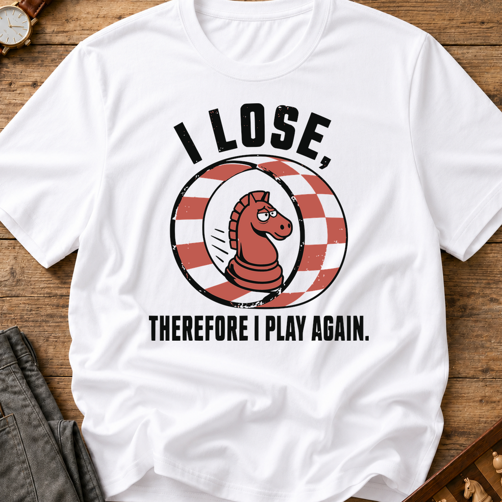 I Lose Therefore I Play Again T-Shirt