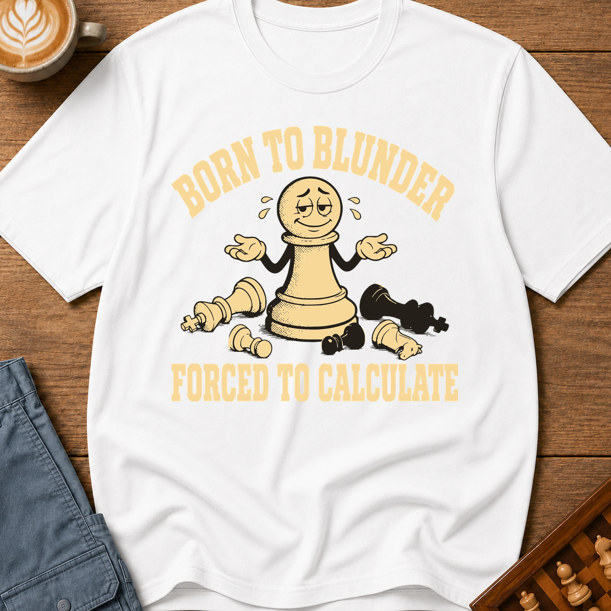 Born to Blunder Forced to Calculate T-Shirt