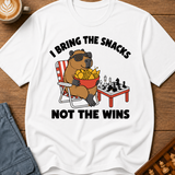 I Bring The Snacks Not The Wins T-Shirt