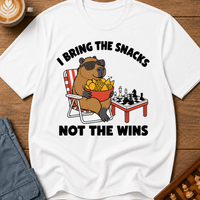 I Bring The Snacks Not The Wins T-Shirt