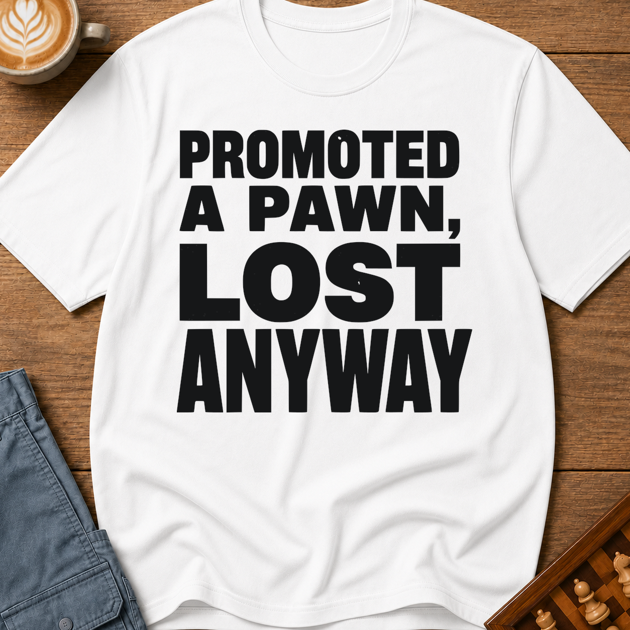 Promoted A Pawn Lost Anyway T-Shirt